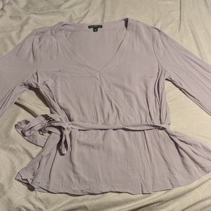JCrew Mercantile Lilac Blouse